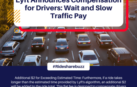 Lyft Announces Compensation for Drivers: Wait and Slow Traffic Pay