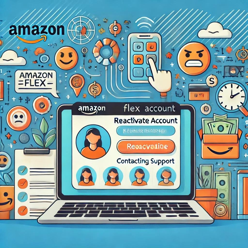 How to Reactivate Amazon Flex Account